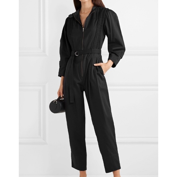 Sea Pants - Sea Hemingway Belted Cotton-twill Jumpsuit